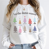 Tis The Season Sweatshirt, Christmas Theme T-Shirt