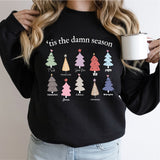 Tis The Season Sweatshirt, Christmas Theme T-Shirt