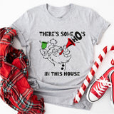 There's Some Ho's In This House Shirt, Christmas Santa Clause Shirt