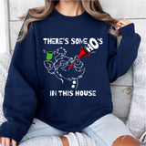 There's Some Ho's In This House Shirt, Christmas Santa Clause Shirt