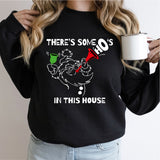 There's Some Ho's In This House Shirt, Christmas Santa Clause Shirt
