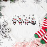 Santa Christmas Sweatshirt, Retro Santa Tee