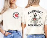 Emergency Department Shirt, Christmas ER Crew Sweatshirt