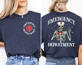 Emergency Department Shirt, Christmas ER Crew Sweatshirt