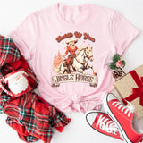 Western Christmas Shirt, Saddle Up Your Jingle Horse T-Shirt