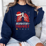 Respiratory Therapist Christmas Sweatshirt, Nurse Shirts