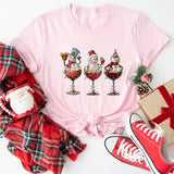 Christmas Wine And Snowmen Shirt, Christmas Spirits Sweatshirt