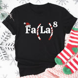 Math Fa La La Shirt, Christmas Math Teacher Shirt, xmas math t-shirt, math christmas tee