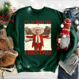 Trump I'll Be Home for Christmas Shirt, Trump Christmas Shirt