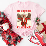 Trump I'll Be Home for Christmas Shirt, Trump Christmas Shirt