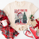 Christmas Trump Shirt, I'll Be Home for Christmas Shirt