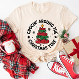Crocin Around The Christmas Tree Shirt, Croc Lover Shirt, Croc Shirt