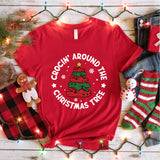 Crocin Around The Christmas Tree Shirt, Croc Lover Shirt, Croc Shirt