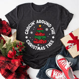 Crocin Around The Christmas Tree Shirt, Croc Lover Shirt, Croc Shirt