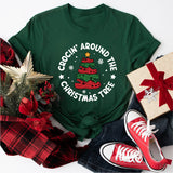 Crocin Around The Christmas Tree Shirt, Croc Lover Shirt, Croc Shirt