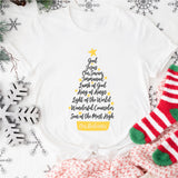 God Jesus Our Savior Christmas Sweatshirt, Christmas Tree Jesus T-Shirt