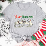 Horse Christmas Sweatshirt, Merry Horsemas Shirt, Christmas Shirt