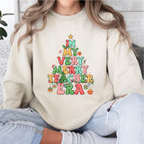 In My Very Merry Teacher Era Shirt, Christmas Teacher T-Shirt