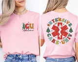 ICU Nurse Christmas Shirt, Intensive Care Unit Shirt, ER Nurse Sweatshirt