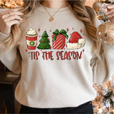 Tis The Season Shirt, Santa shirt, Christmas Vibes Shirt, Cute Christmas shirt