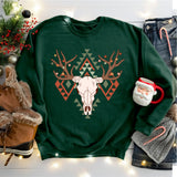 Christmas Reindeer Shirt, Reindeer Xmas Shirt, Deer Hunter Shirt, Christmas hunting shirt