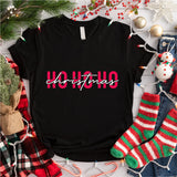 Ho Ho Ho Christmas Shirt, Santa Ho Ho Ho T-shirt, Christmas Crew Shirt