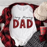 Very Merry Christmas Family Shirt, Christmas Mama Shirts, Christmas Dada Shirt