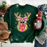 Reindeer Christmas Shirt, Pink Christmas Shirt, Christmas Lights Shirt