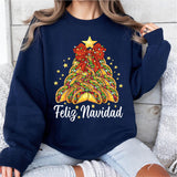 Feliz Navidad Shirt, Spanish Merry Christmas Shirt, Christmas Taco Party Shirt