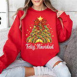 Feliz Navidad Shirt, Spanish Merry Christmas Shirt, Christmas Taco Party Shirt