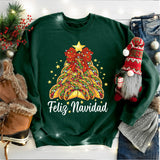Feliz Navidad Shirt, Spanish Merry Christmas Shirt, Christmas Taco Party Shirt