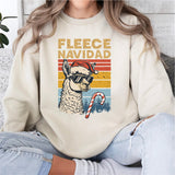 Fleece Navidad Llama Christmas Shirt, Mexican Pinata T-Shirt,  Mexican chrismas shirt