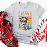 Fleece Navidad Llama Christmas Shirt, Mexican Pinata T-Shirt,  Mexican chrismas shirt