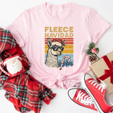 Fleece Navidad Llama Christmas Shirt, Mexican Pinata T-Shirt,  Mexican chrismas shirt
