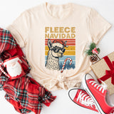 Fleece Navidad Llama Christmas Shirt, Mexican Pinata T-Shirt,  Mexican chrismas shirt