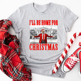 Trump I'll Be Home For Christmas Shirt, Trump For President Xmas Tee