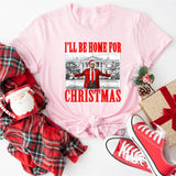 Trump I'll Be Home For Christmas Shirt, Trump For President Xmas Tee
