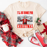 Trump I'll Be Home For Christmas Shirt, Trump For President Xmas Tee