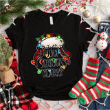 You Serious Clark Sweatshirt, Christmas Lights Shirt, Funny Christmas Shirt