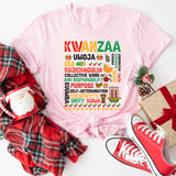 Kwanzaa Kinara Shirt, Seven Principles of Kwanzaa Shirt