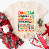 Kwanzaa Kinara Shirt, Seven Principles of Kwanzaa Shirt
