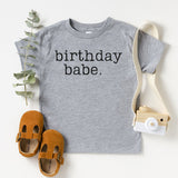 Birthday Babe Shirt, Girls Birthday Party T-shirt, Birthday Girl Shirt, Birthday Queen Shirt