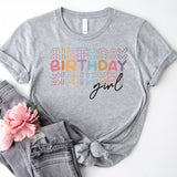 Birthday Girl T-Shirt, Birthday Princess Shirt, Youth Birthday Girl Tees, Party Girl Shirt
