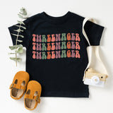 Threenager T-Shirt, Birthday Girl Tee, 3rd Birthday Shirt, Three Years Old Shirt