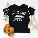 Wild One Onesie, 1'st Birthday Bodysuit, Baby Birthday Party Shirt, Baby Bear Shirt