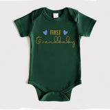 First Grandbaby Bodysuit, Newborn Onesie, 1st grandbaby T shirt, Grandbaby Reveal Tees