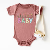 Baby Shirt, Baby Flowers Onesie, Baby Girl Bodysuit, My first birthday T Shirt, 1st Birthday onesie