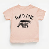 Wild One Onesie, 1'st Birthday Bodysuit, Baby Birthday Party Shirt, Baby Bear Shirt