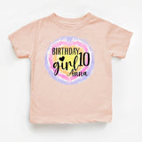 Birthday Girl T-Shirt, Birthday Party Shirt, Youth Birthday Tee, Teenager Birthday Party