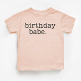 Birthday Babe Shirt, Girls Birthday Party T-shirt, Birthday Girl Shirt, Birthday Queen Shirt